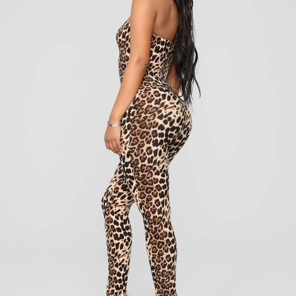 Can't Be Domesticated Cheetah Jumpsuit - Picture 5 of 10